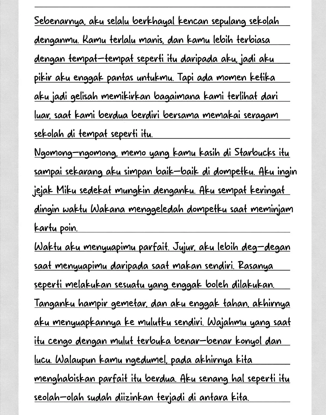 Aishiteru Game wo Owarasetai Chapter 60.5 Gambar 13