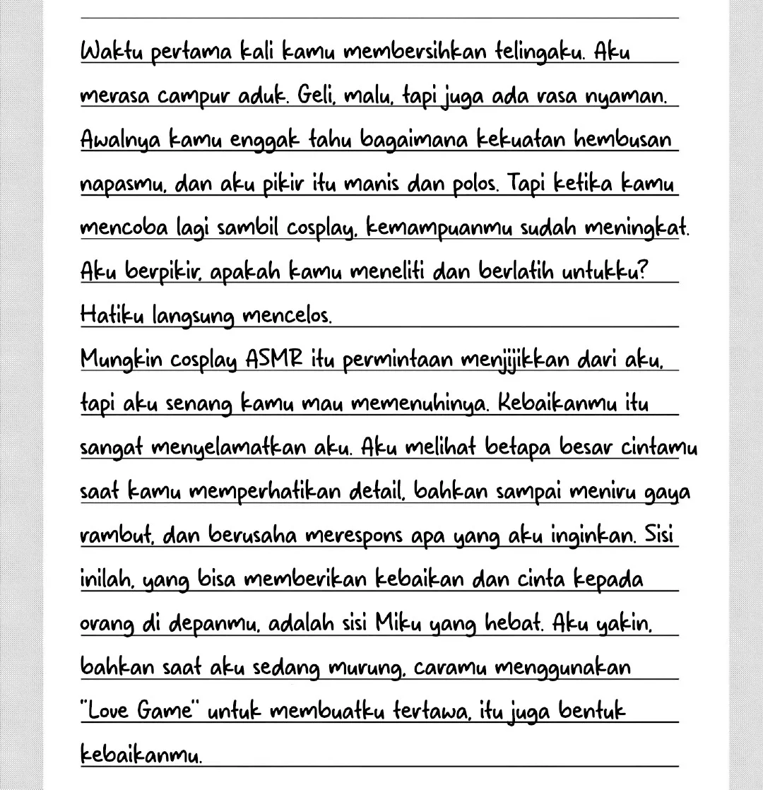 Aishiteru Game wo Owarasetai Chapter 60.5 Gambar 17