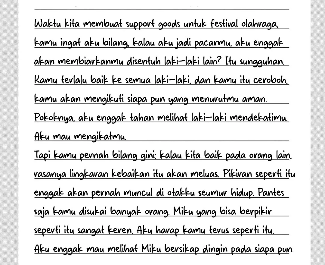 Aishiteru Game wo Owarasetai Chapter 60.5 Gambar 19