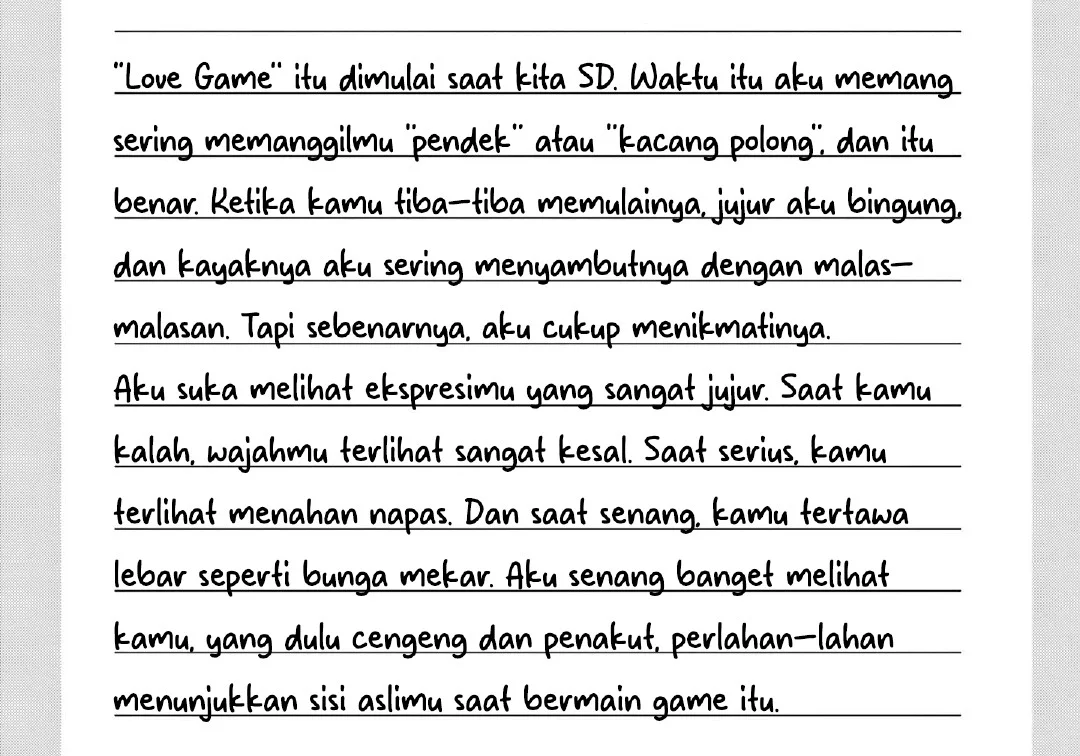 Aishiteru Game wo Owarasetai Chapter 60.5 Gambar 3