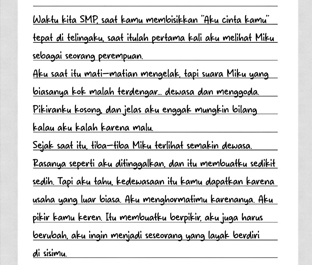 Aishiteru Game wo Owarasetai Chapter 60.5 Gambar 4