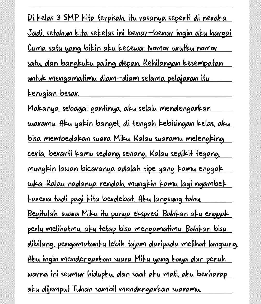 Aishiteru Game wo Owarasetai Chapter 60.5 Gambar 6