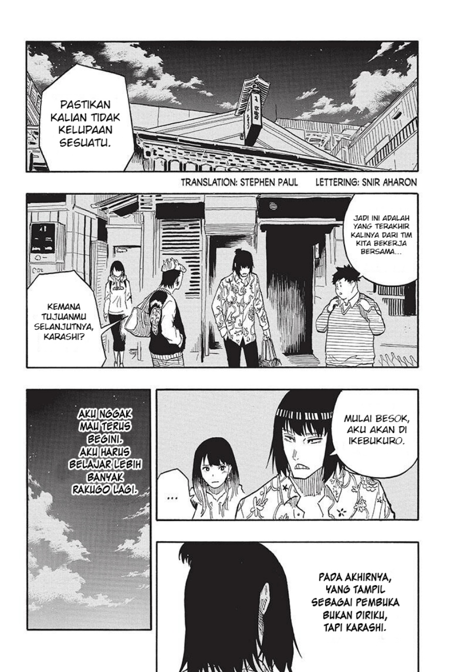 Akane Banashi Chapter 37 Gambar 3