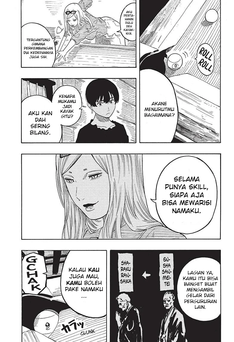 Akane Banashi Chapter 50 Gambar 18