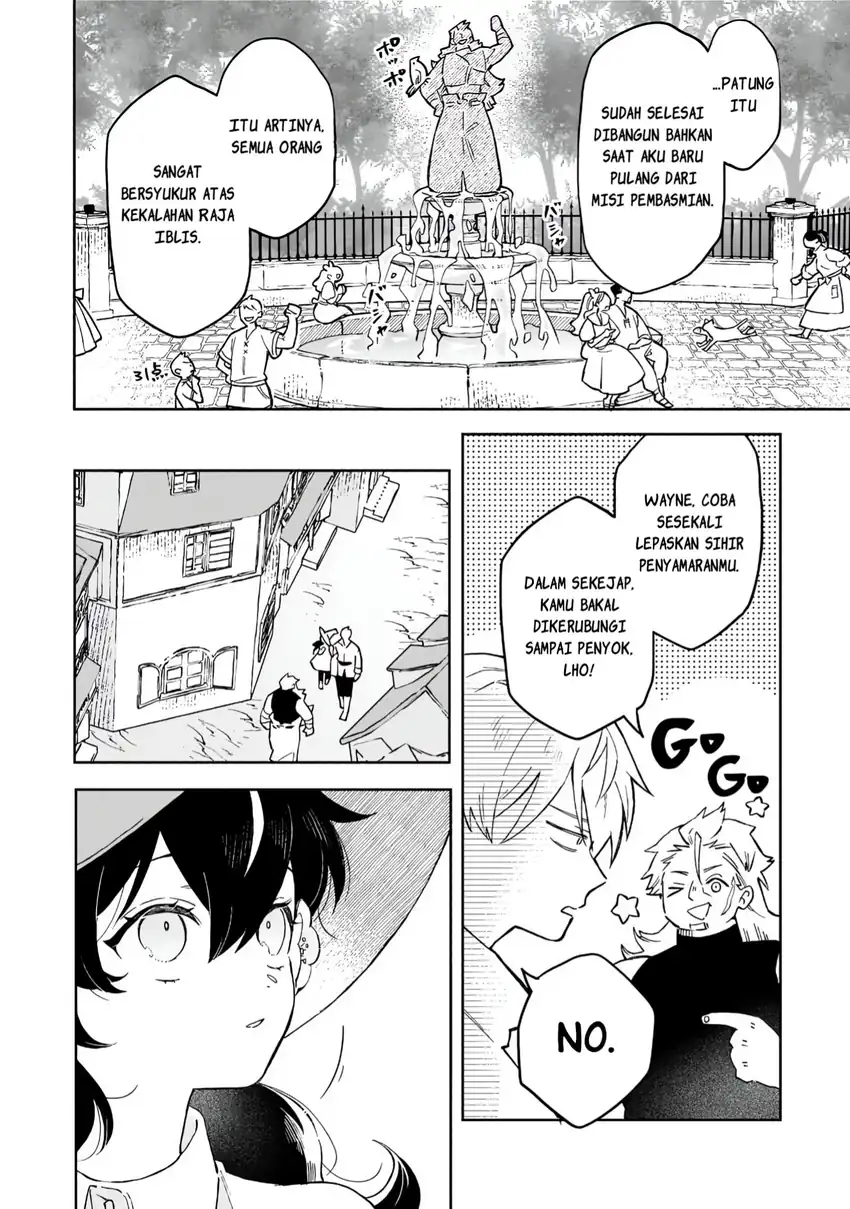 Akatsuki no Majo Reishi wa Jiyu ni Ikitai Mao Tobatsu o Oeta Node, Nonbiri o Mise o Hirakimasu Chapter 12 Gambar 10