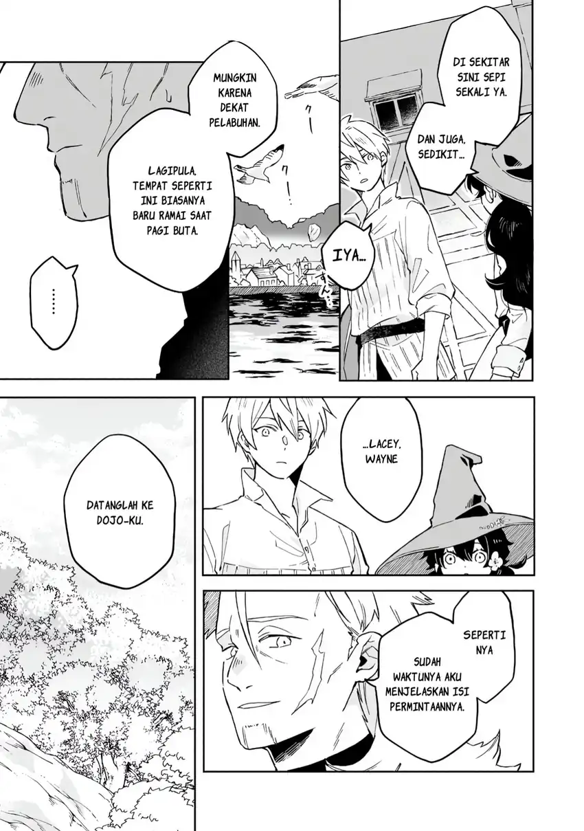 Akatsuki no Majo Reishi wa Jiyu ni Ikitai Mao Tobatsu o Oeta Node, Nonbiri o Mise o Hirakimasu Chapter 12 Gambar 11