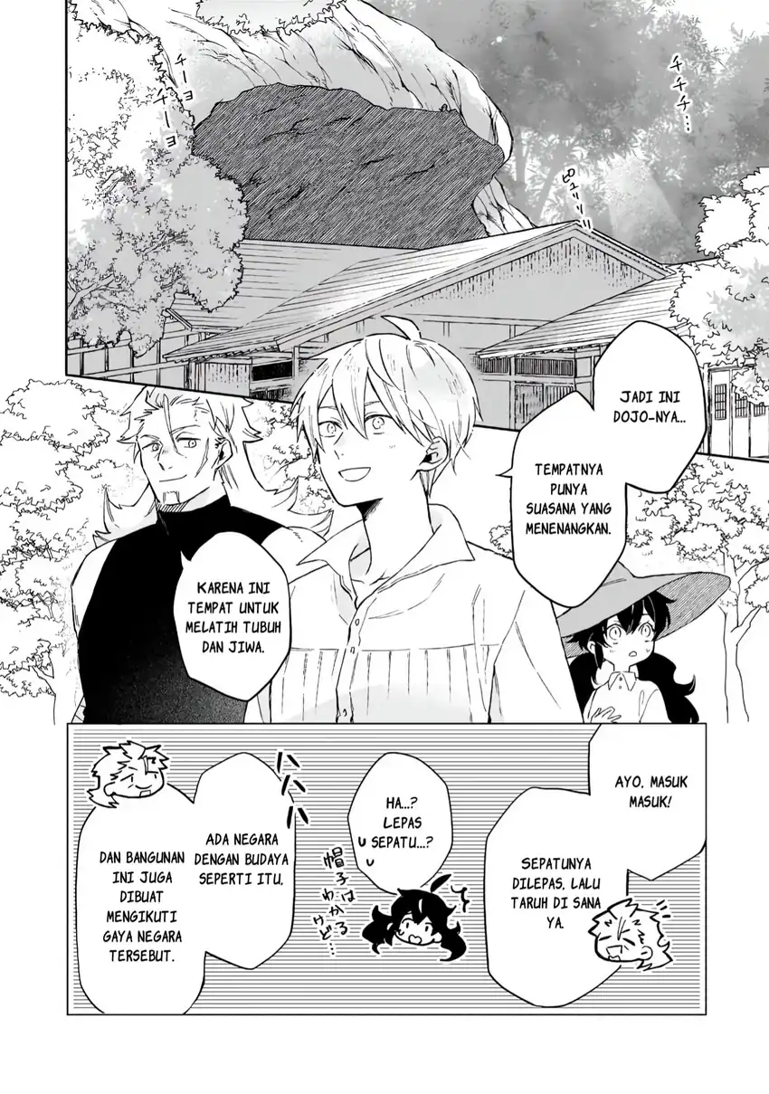 Akatsuki no Majo Reishi wa Jiyu ni Ikitai Mao Tobatsu o Oeta Node, Nonbiri o Mise o Hirakimasu Chapter 12 Gambar 12