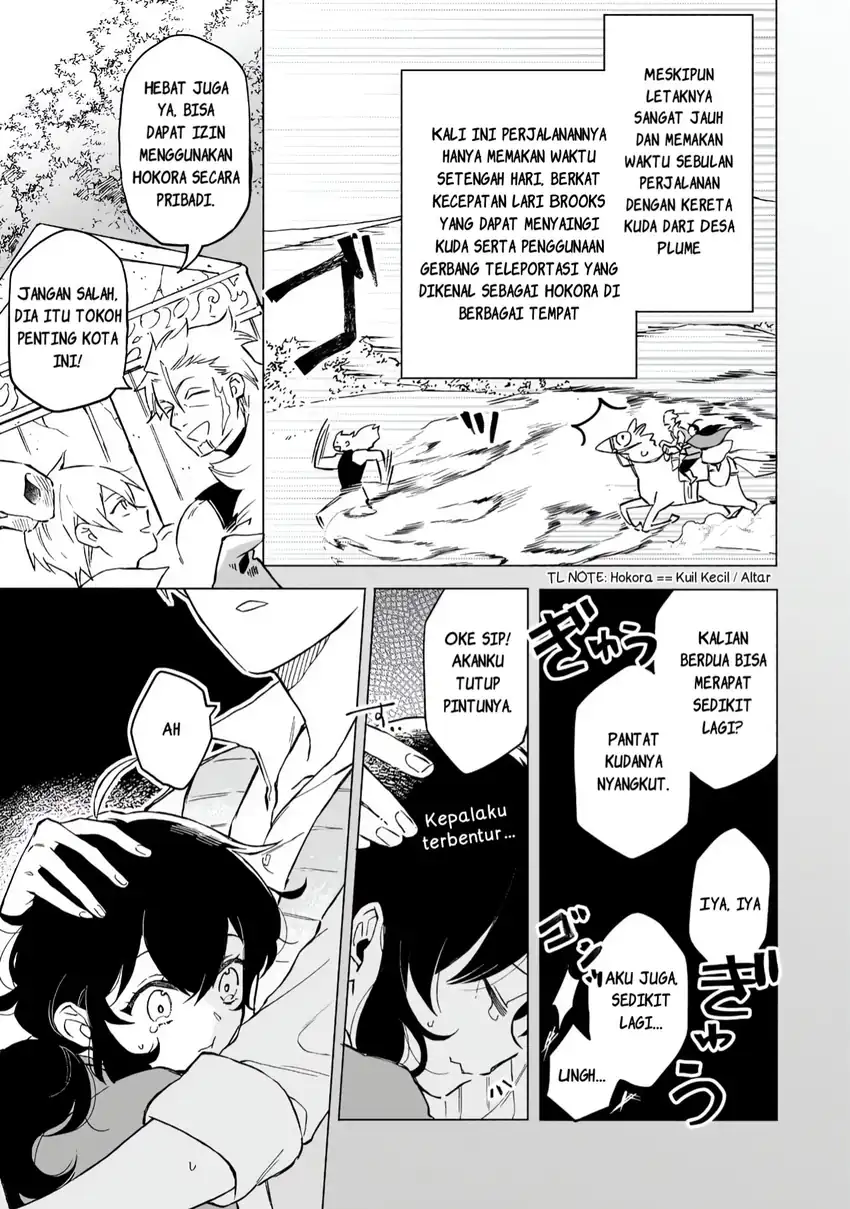 Akatsuki no Majo Reishi wa Jiyu ni Ikitai Mao Tobatsu o Oeta Node, Nonbiri o Mise o Hirakimasu Chapter 12 Gambar 3