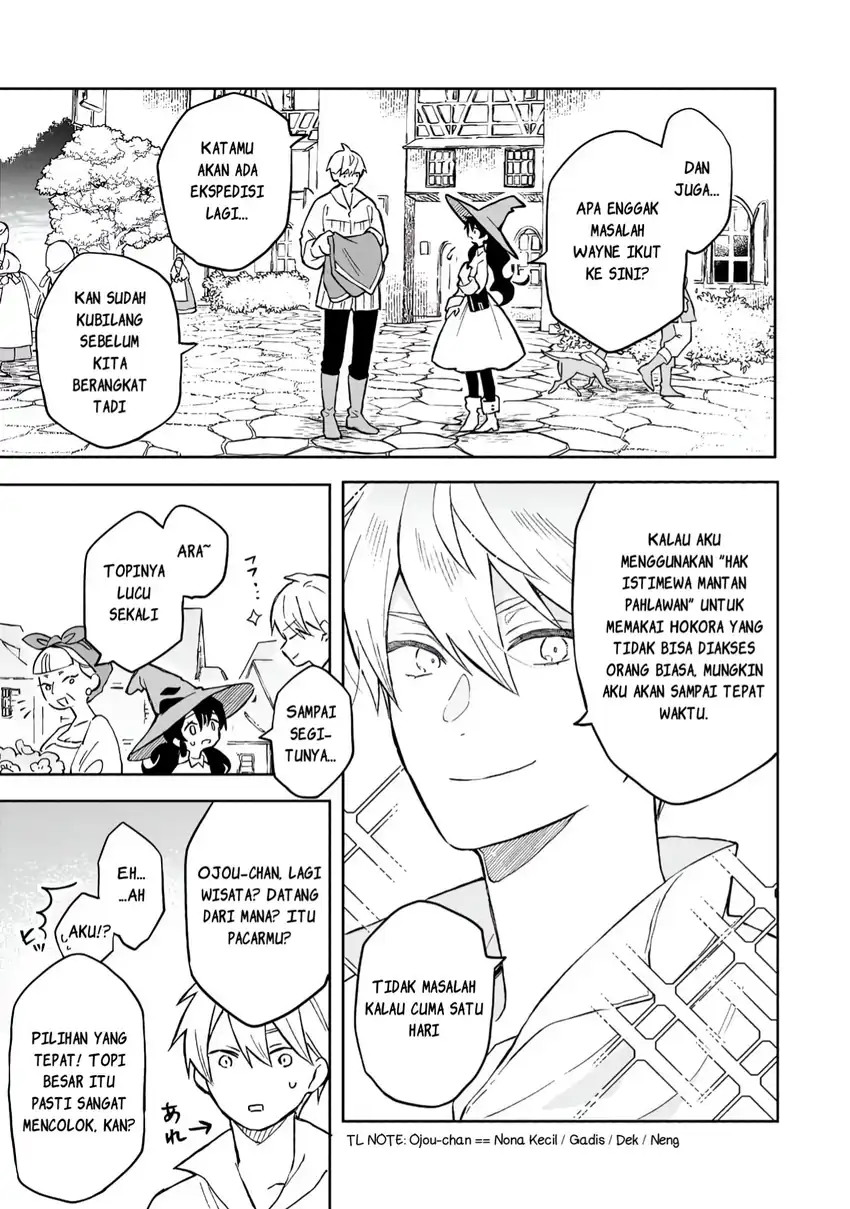 Akatsuki no Majo Reishi wa Jiyu ni Ikitai Mao Tobatsu o Oeta Node, Nonbiri o Mise o Hirakimasu Chapter 12 Gambar 5