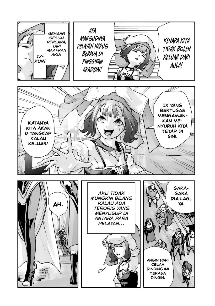 Akuyaku Kizoku ga Hirakinaotte Hametsu Flag wo "Jitsuryoku" de Tatakiotteitara, Itsunomanika Heroine-tachi kara Eiyuushi Sareru you ni Natta Ken Chapter 12 Gambar 4