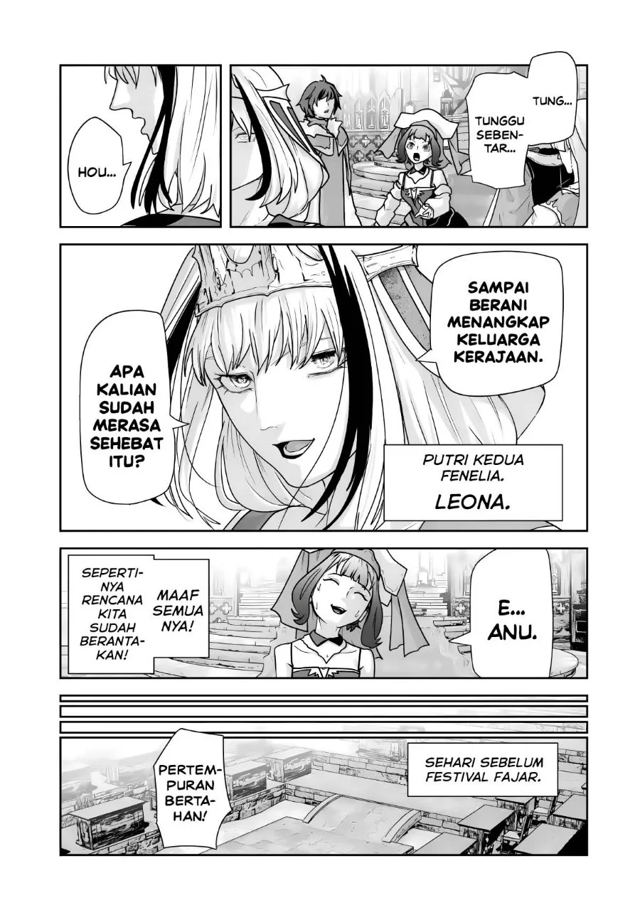 Akuyaku Kizoku ga Hirakinaotte Hametsu Flag wo "Jitsuryoku" de Tatakiotteitara, Itsunomanika Heroine-tachi kara Eiyuushi Sareru you ni Natta Ken Chapter 12 Gambar 5