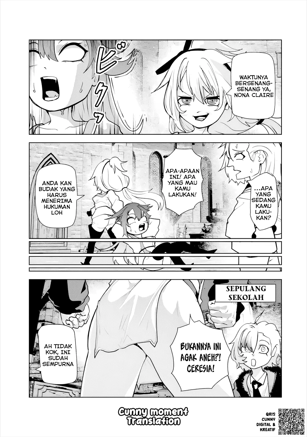 Akuyaku Kizoku ga Hirakinaotte Hametsu Flag wo "Jitsuryoku" de Tatakiotteitara, Itsunomanika Heroine-tachi kara Eiyuushi Sareru you ni Natta Ken Chapter 4 Gambar 43