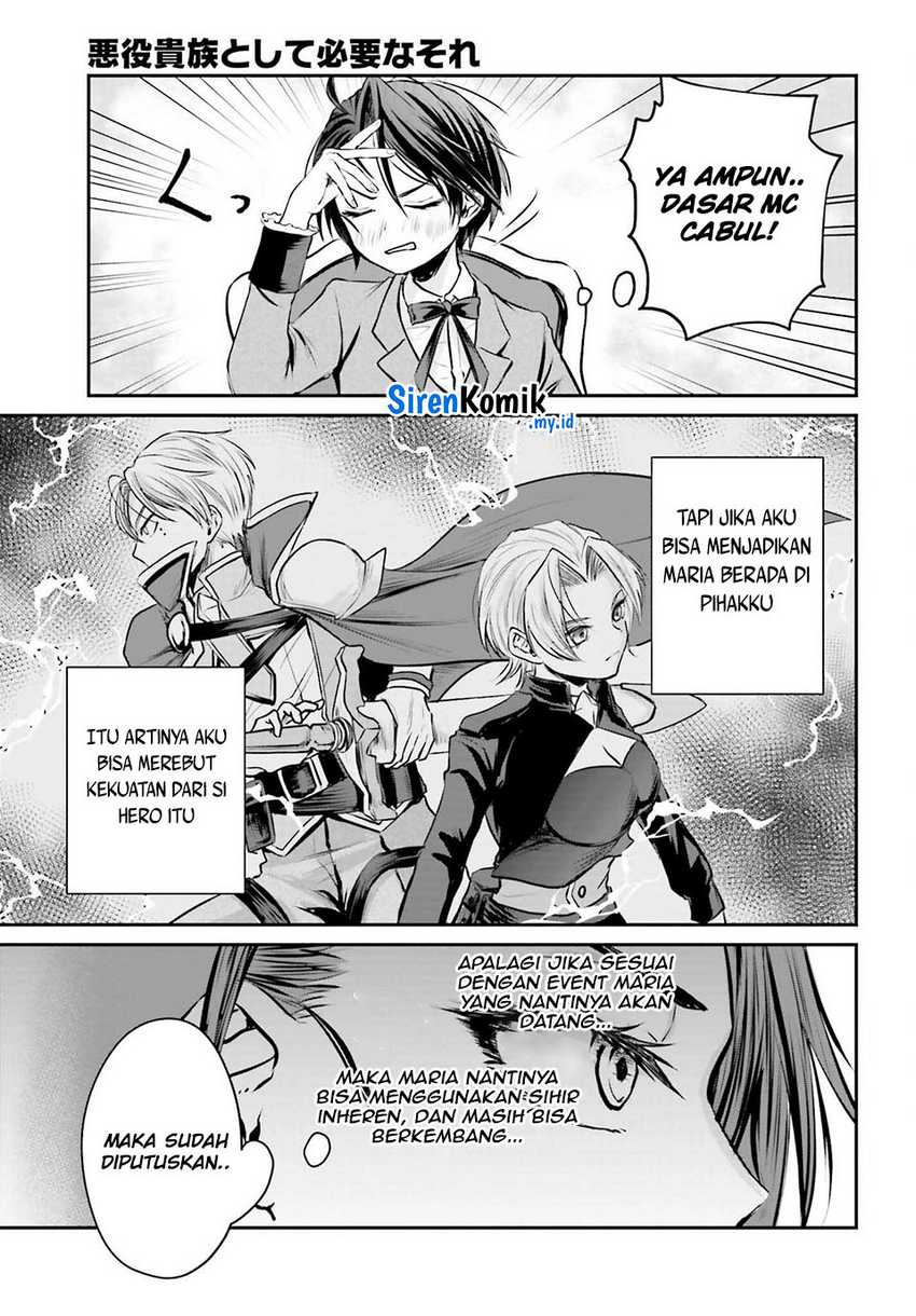 Akuyaku Kizoku to shite Hitsuyou na Sore Chapter 3 Gambar 14