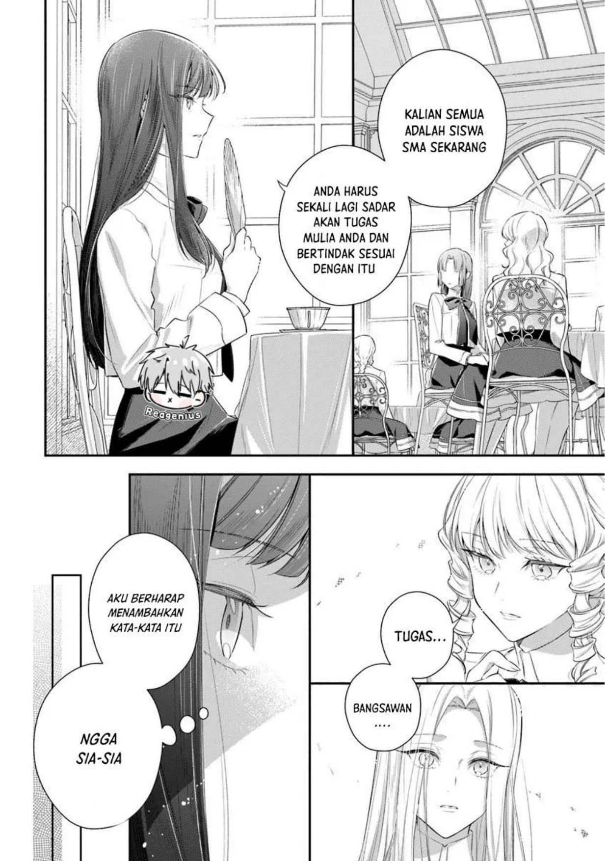 Akuyaku Reijoutachi wa Yuruganai Chapter 1 Gambar 28