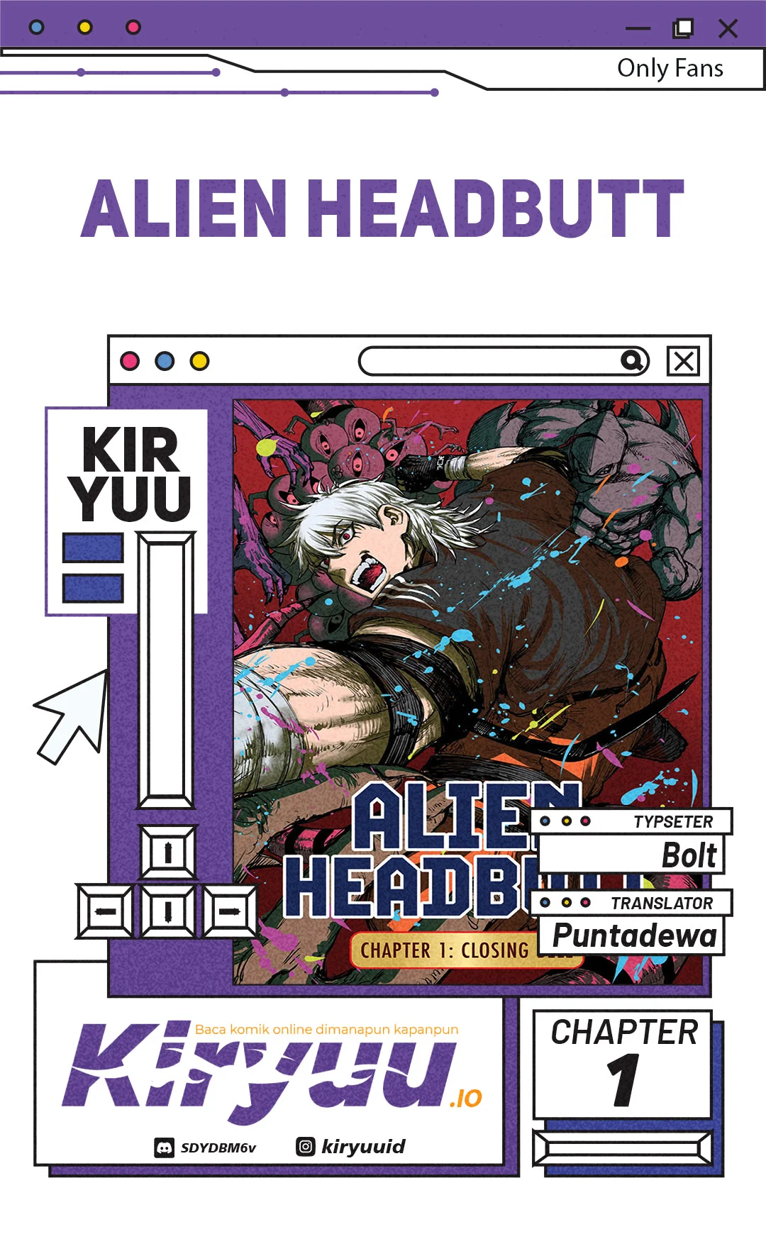 Komik Alien Headbutt Chapter 1 gambar 1