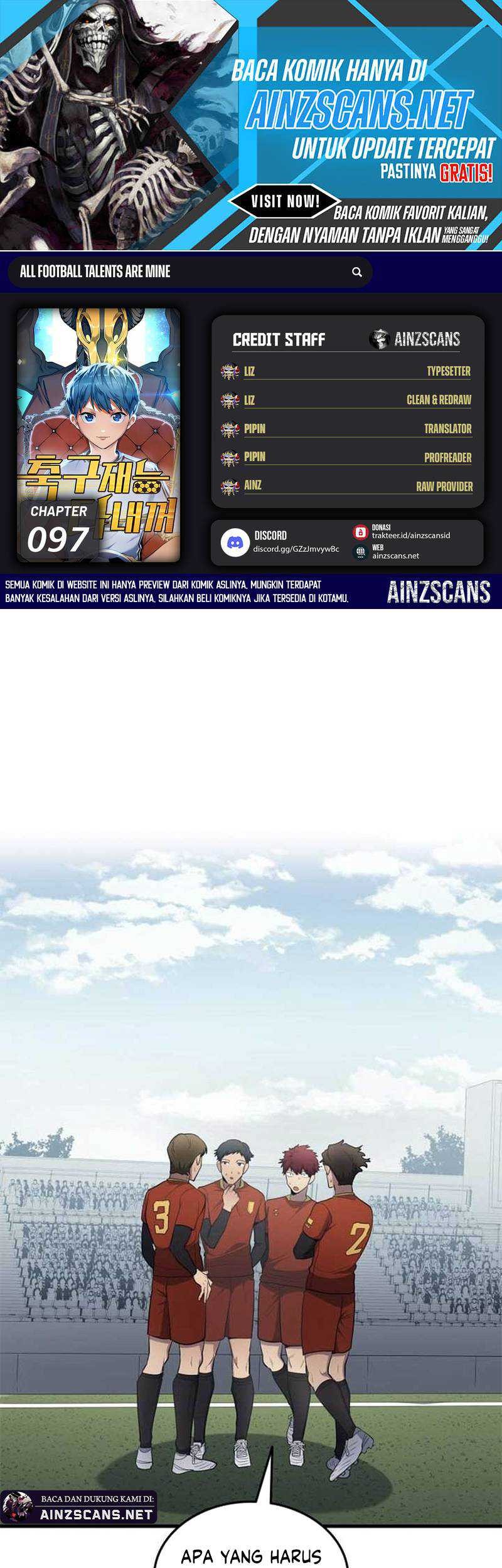 Baca Komik All Football Talents Are Mine Chapter 97 Gambar 1