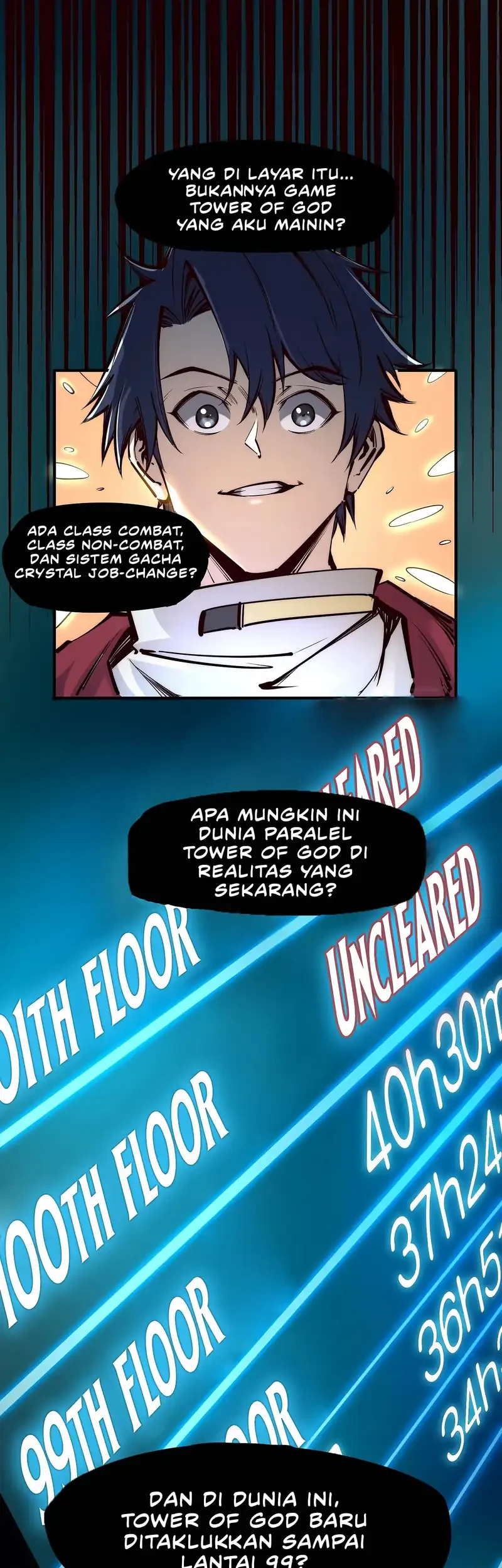 All People Scramble for the Tower, I Cleared 999 Floors in Advance Chapter 1 Gambar 26