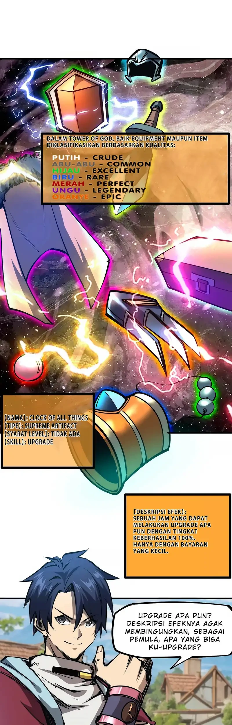 All People Scramble for the Tower, I Cleared 999 Floors in Advance Chapter 1 Gambar 38