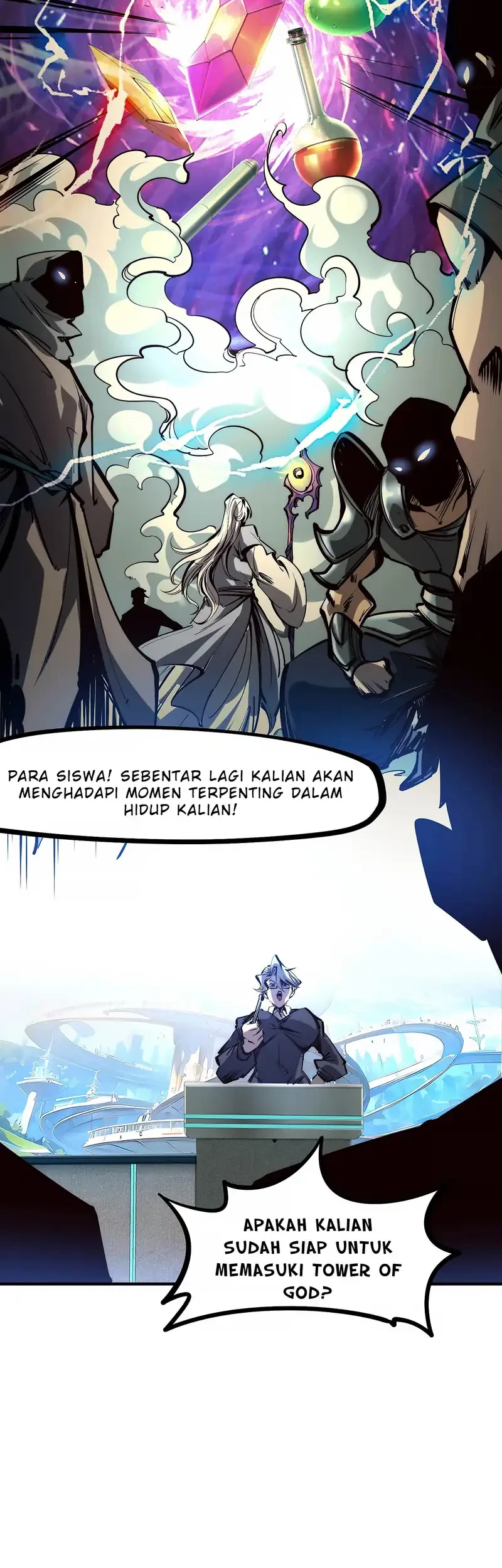 All People Scramble for the Tower, I Cleared 999 Floors in Advance Chapter 1 Gambar 21