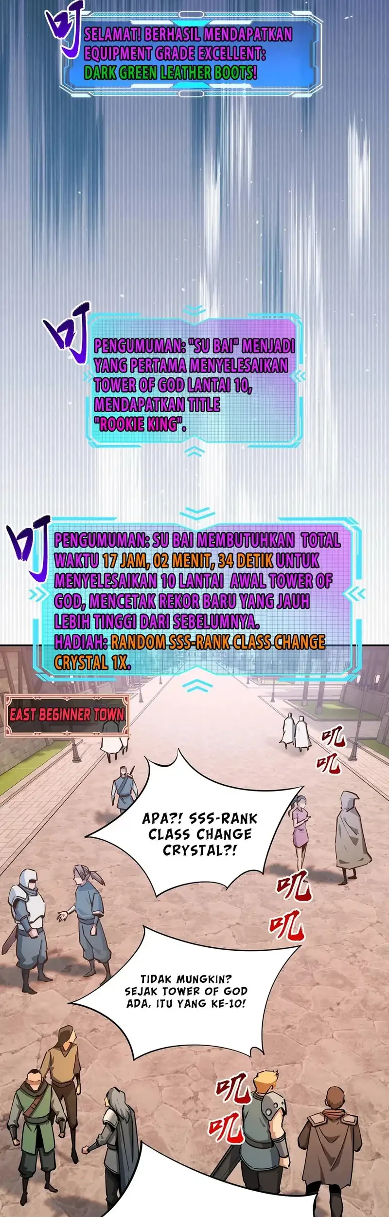 All People Scramble for the Tower, I Cleared 999 Floors in Advance Chapter 11 Gambar 31