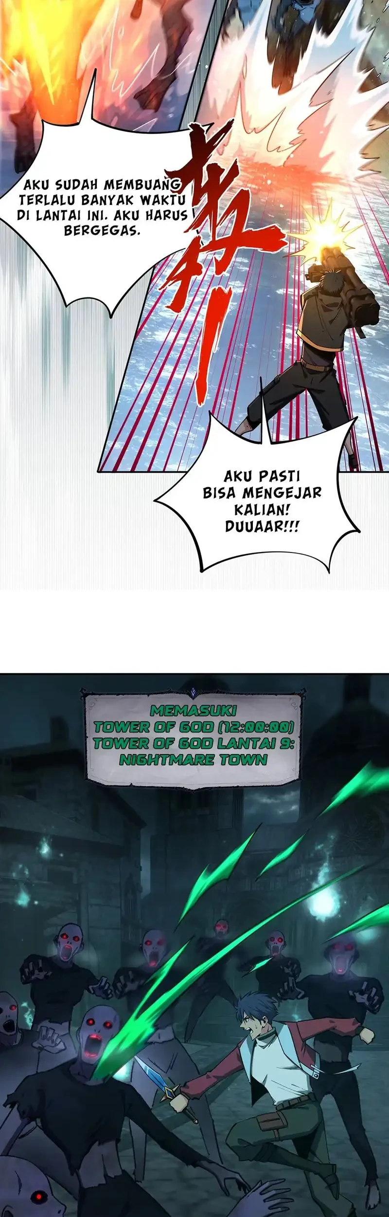 All People Scramble for the Tower, I Cleared 999 Floors in Advance Chapter 11 Gambar 16