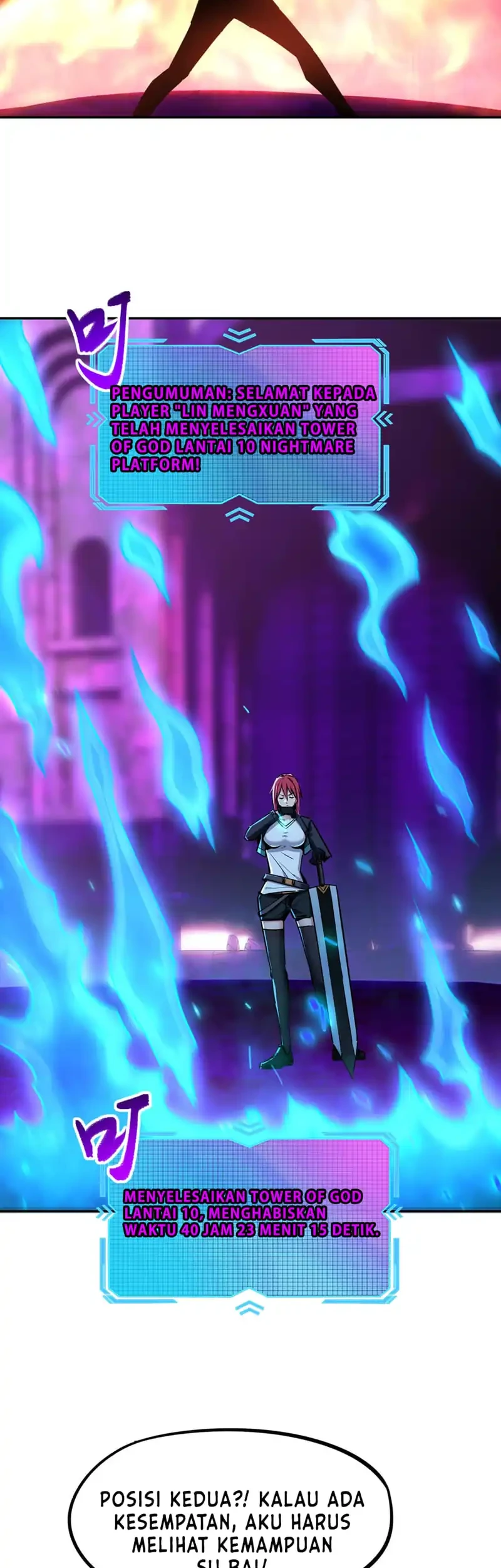 All People Scramble for the Tower, I Cleared 999 Floors in Advance Chapter 14 Gambar 42