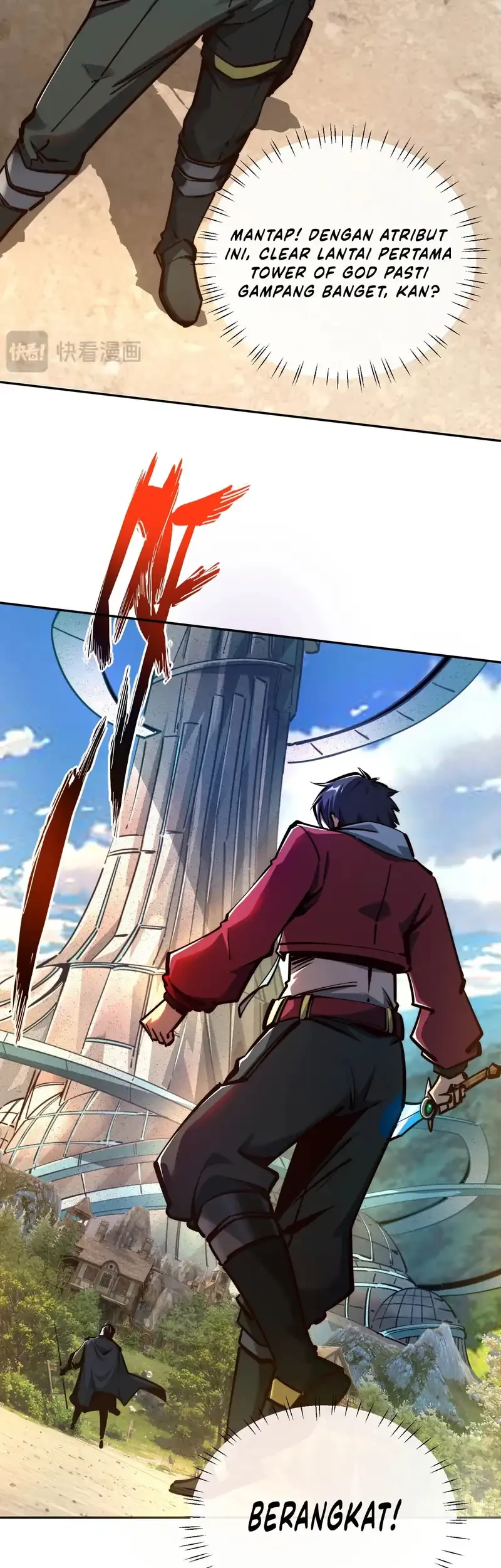 All People Scramble for the Tower, I Cleared 999 Floors in Advance Chapter 2 Gambar 26