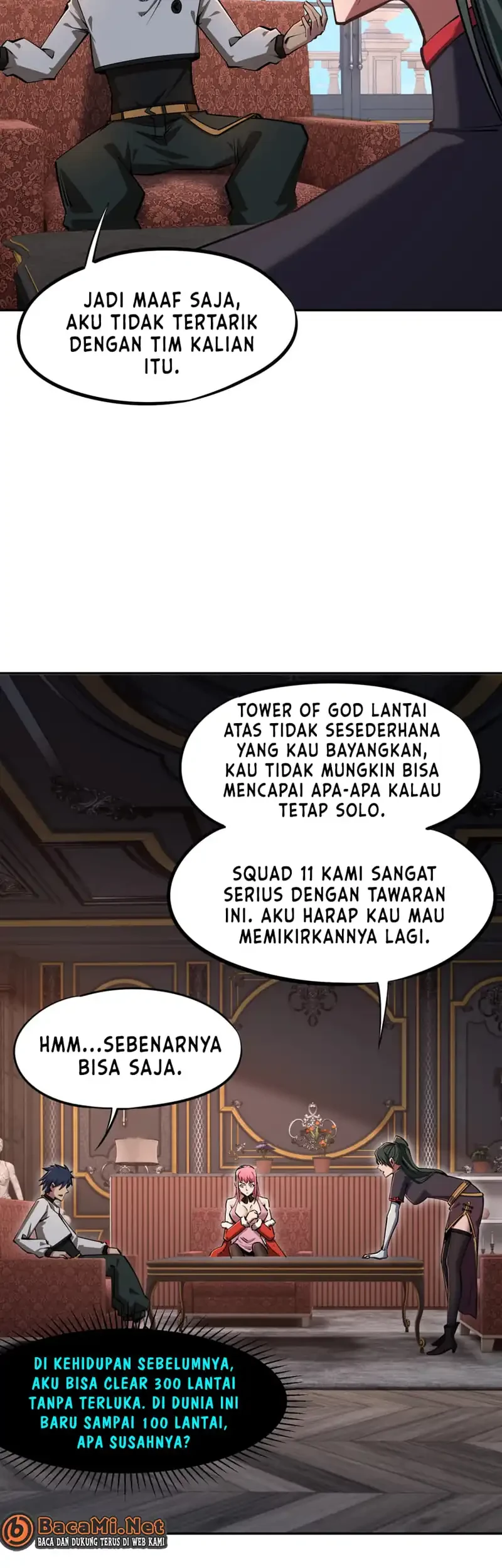 All People Scramble for the Tower, I Cleared 999 Floors in Advance Chapter 26 Gambar 44