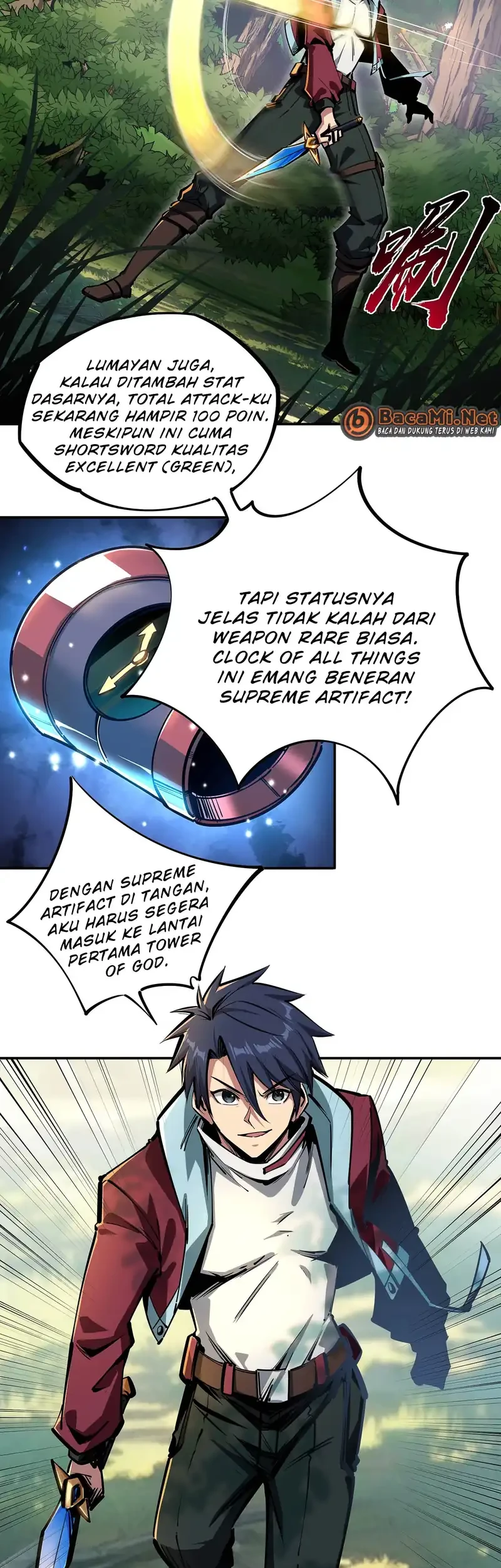 All People Scramble for the Tower, I Cleared 999 Floors in Advance Chapter 3 Gambar 12