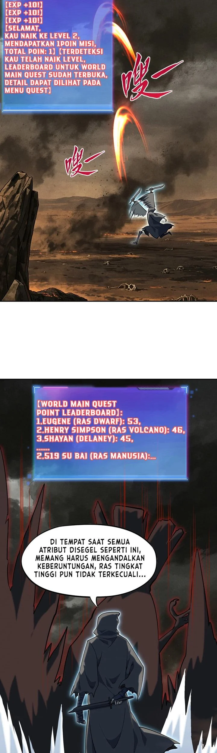 All People Scramble for the Tower, I Cleared 999 Floors in Advance Chapter 49 Gambar 24