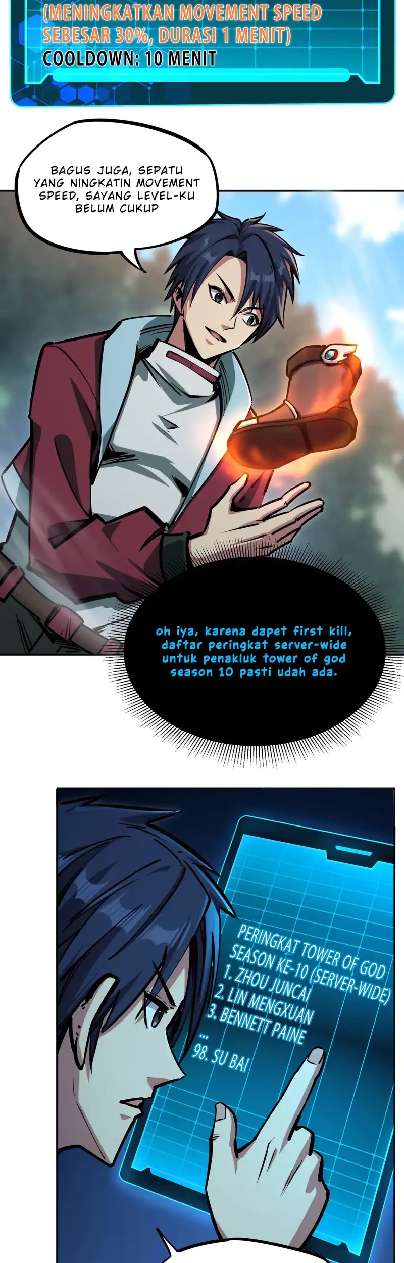 All People Scramble for the Tower, I Cleared 999 Floors in Advance Chapter 5 Gambar 47