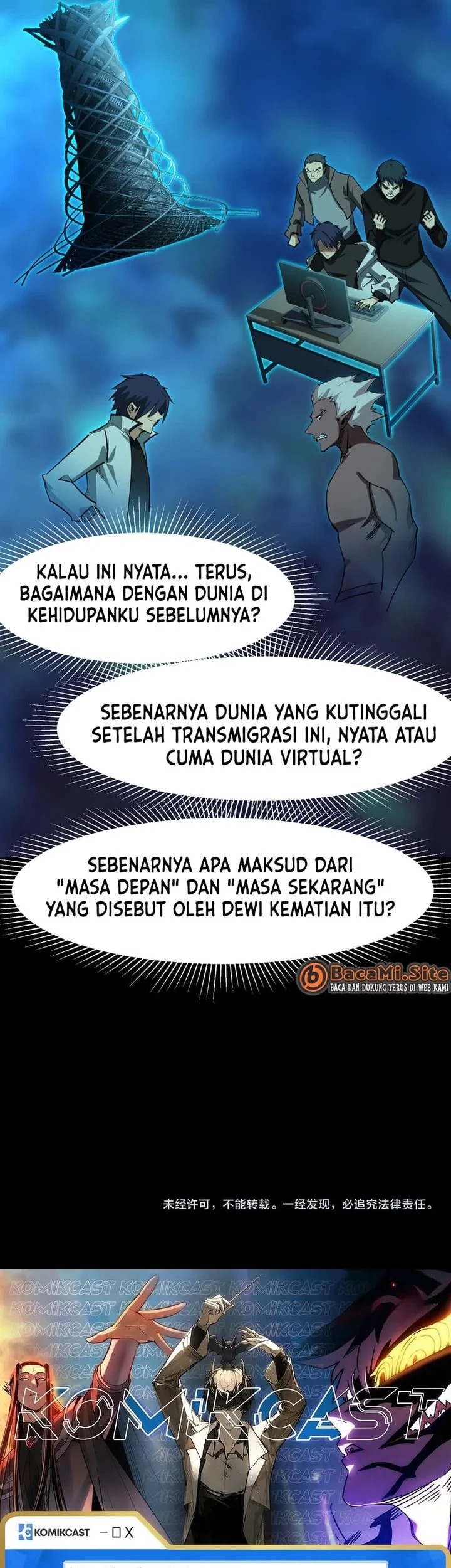 All People Scramble for the Tower, I Cleared 999 Floors in Advance Chapter 62 Gambar 45