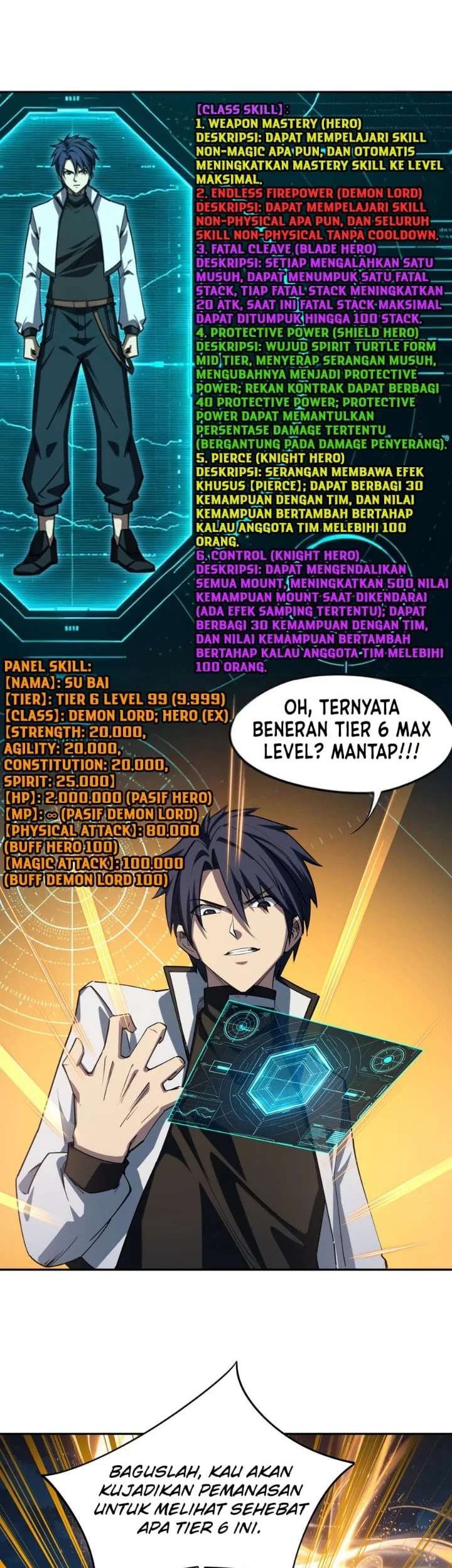 All People Scramble for the Tower, I Cleared 999 Floors in Advance Chapter 72 Gambar 35