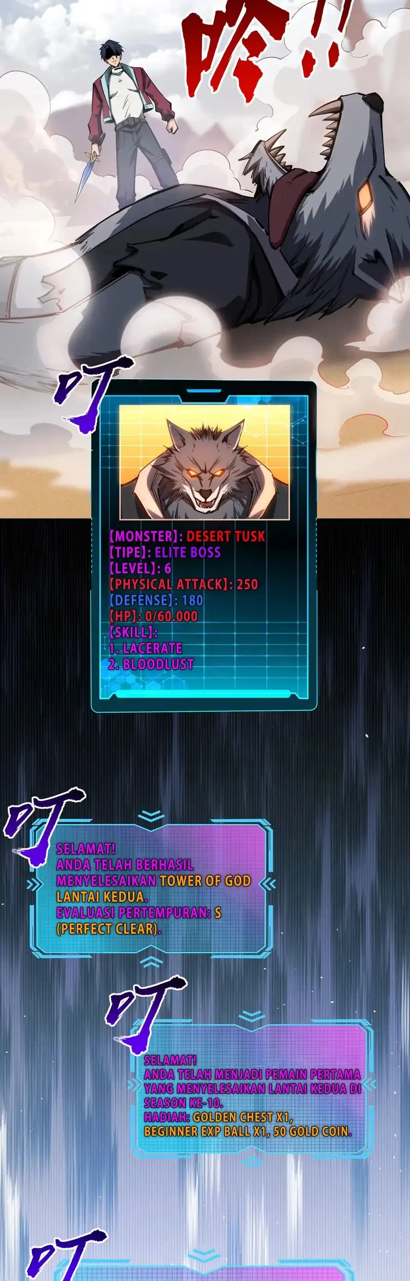 All People Scramble for the Tower, I Cleared 999 Floors in Advance Chapter 8 Gambar 36