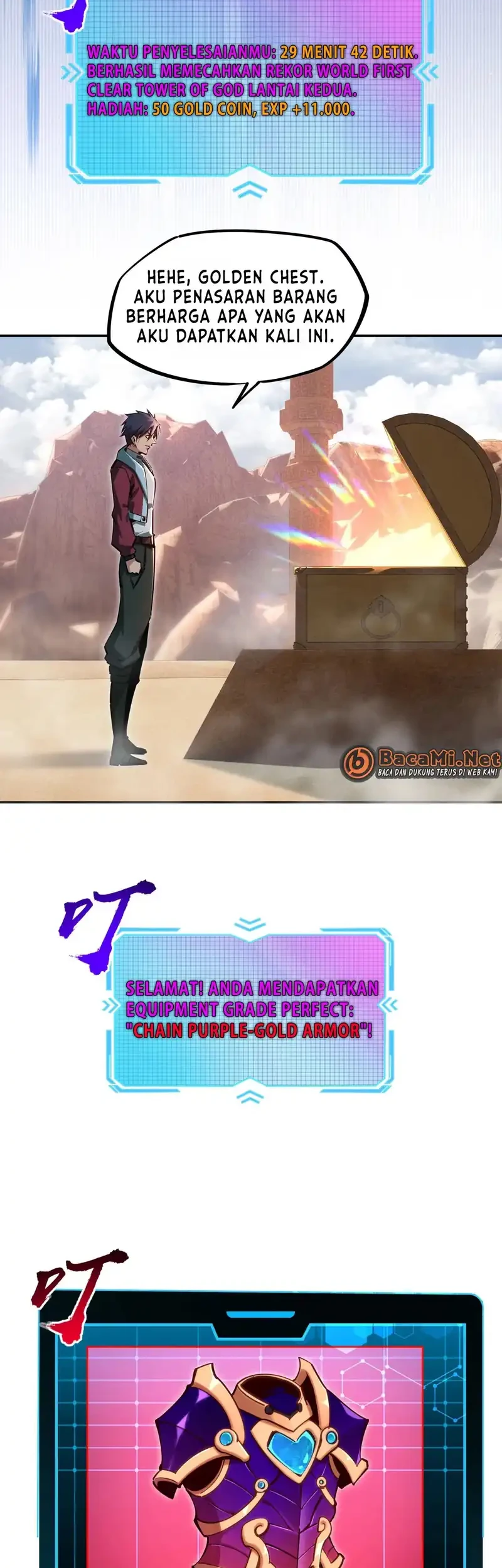 All People Scramble for the Tower, I Cleared 999 Floors in Advance Chapter 8 Gambar 37