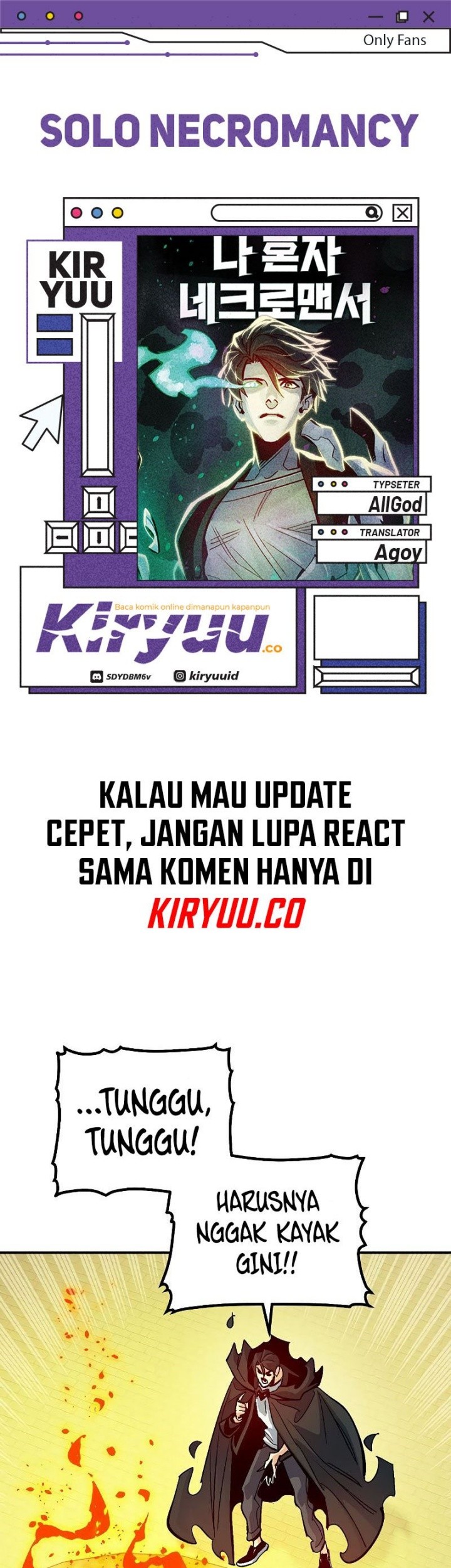 Baca Komik Alone Necromancer Chapter 179 Gambar 1