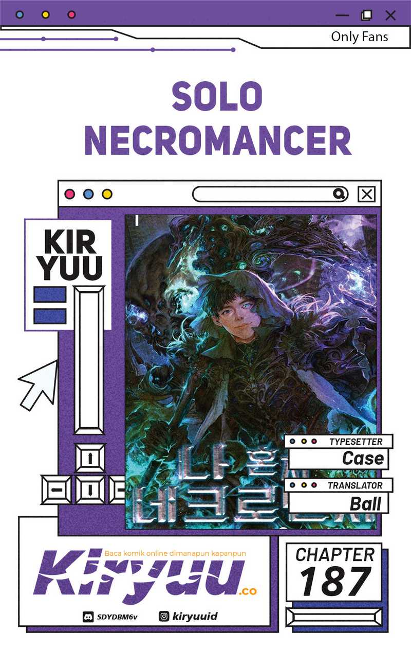 Baca Komik Alone Necromancer Chapter 187 Gambar 1