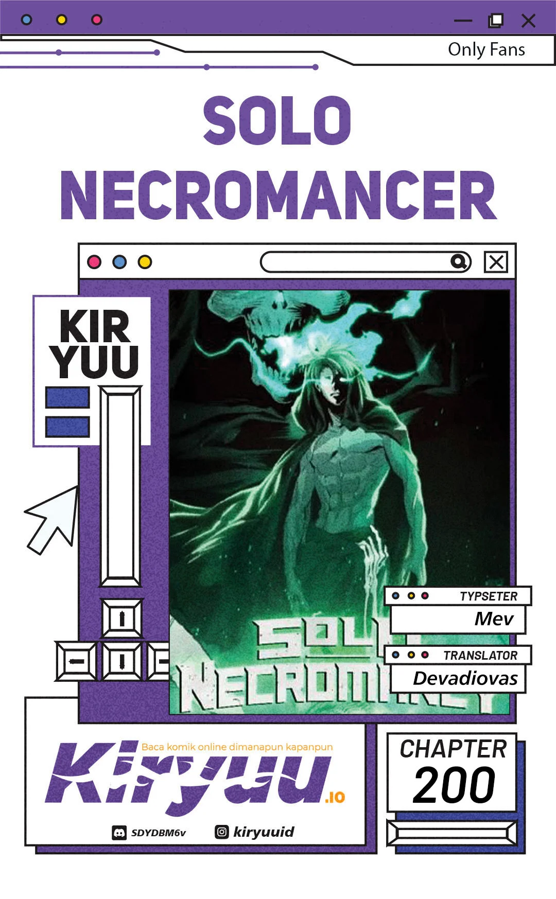 Baca Komik Alone Necromancer Chapter 200 Gambar 1
