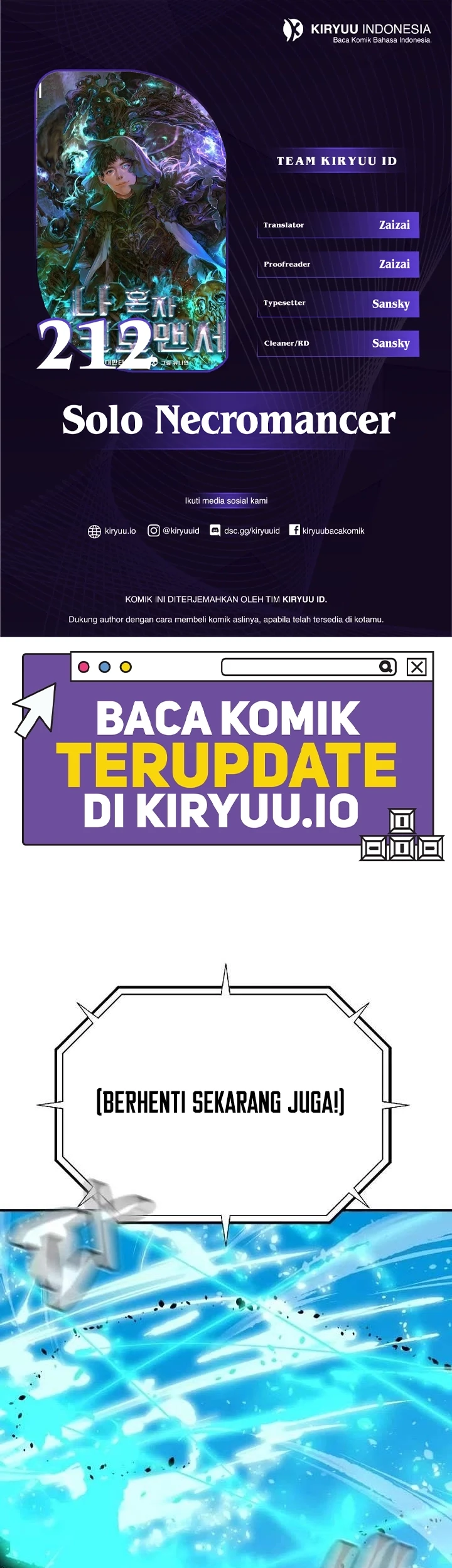 Komik Alone Necromancer Chapter 212 gambar 1