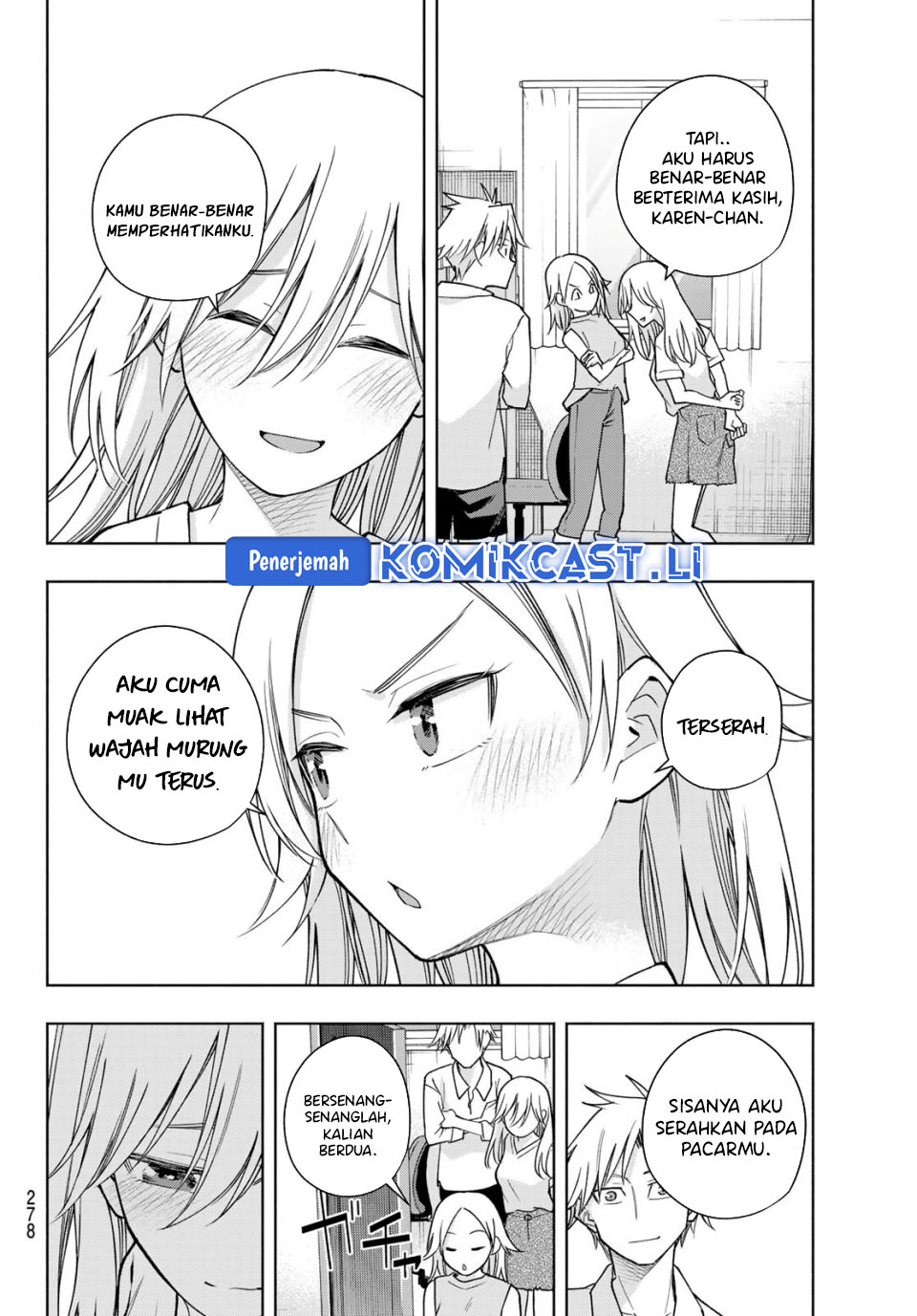 Amagami-san Chi no Enmusubi Chapter 190 Gambar 8