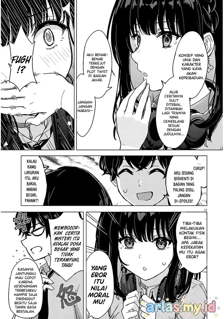 Amamori Junna wa Shitsudo ga Takai Chapter 1 Gambar 14
