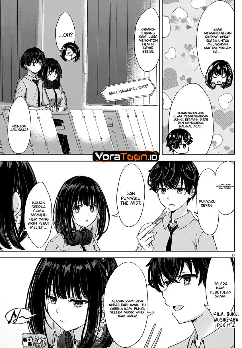 Amamori Junna wa Shitsudo ga Takai Chapter 4 halaman 19