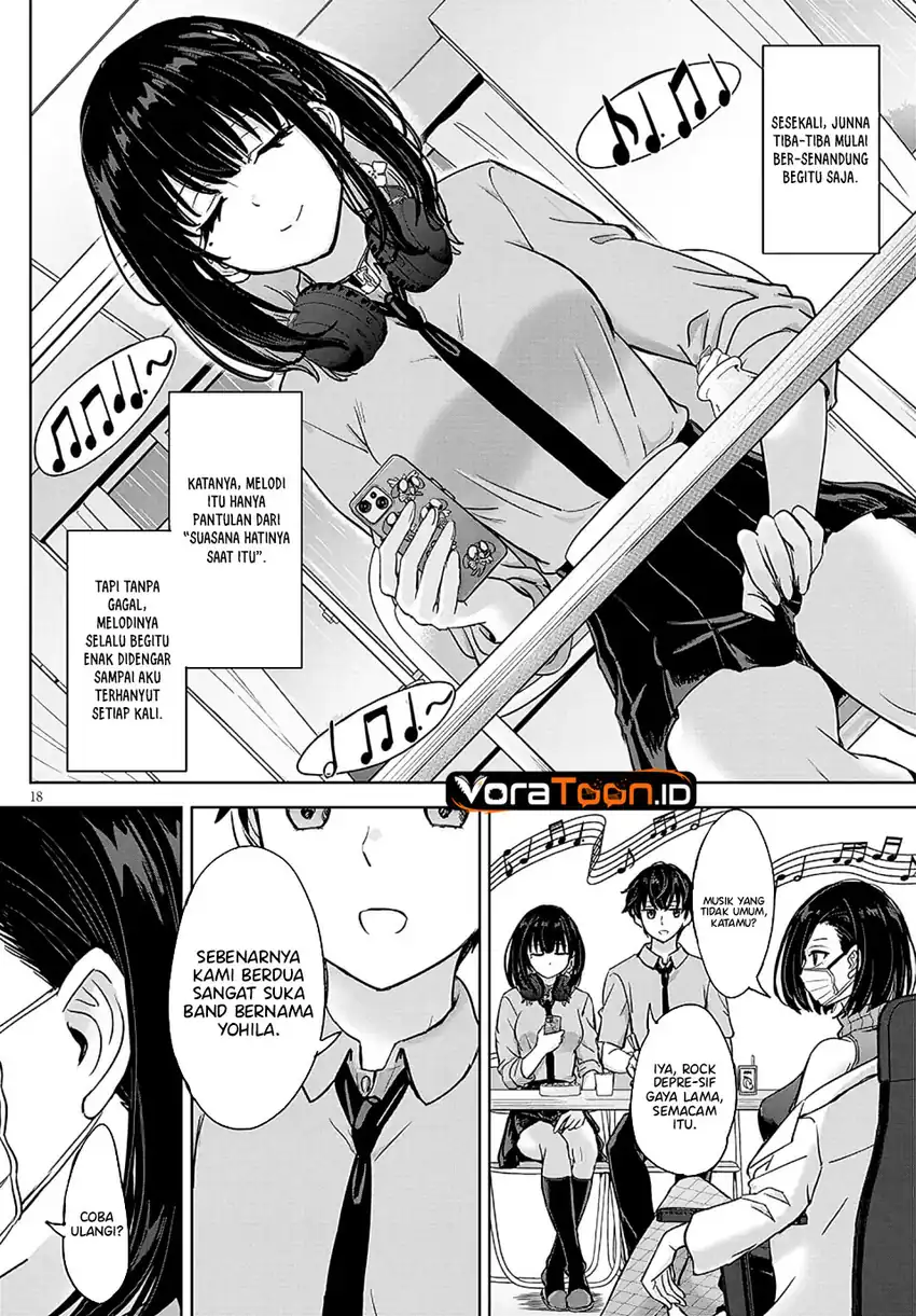 Amamori Junna wa Shitsudo ga Takai Chapter 4 halaman 20