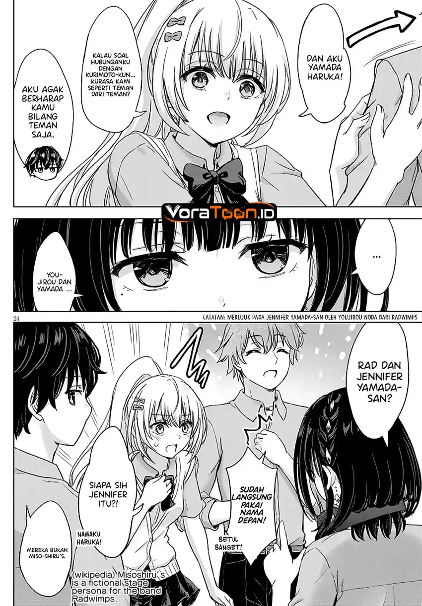 Amamori Junna wa Shitsudo ga Takai Chapter 4 Gambar 25