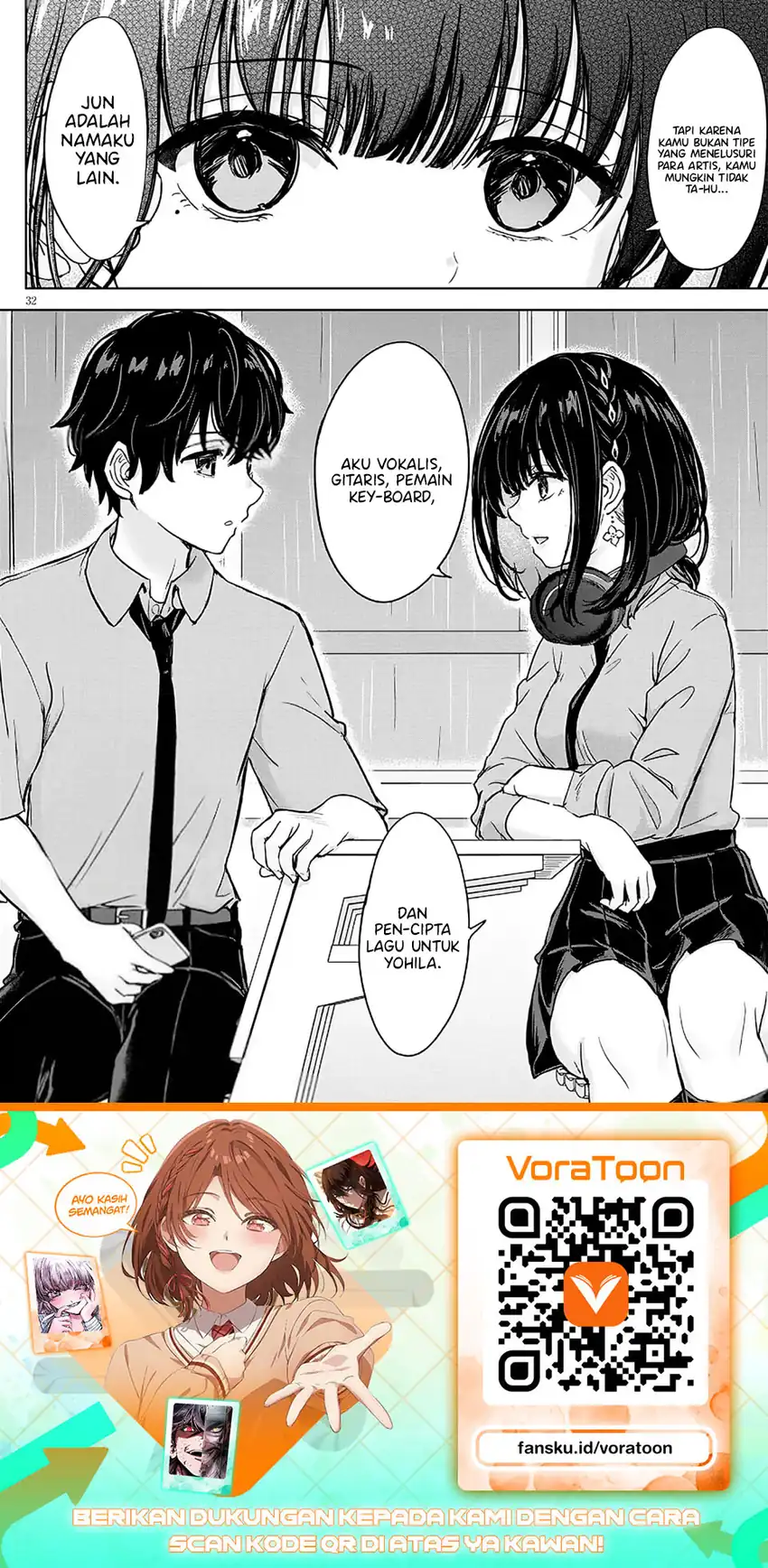 Amamori Junna wa Shitsudo ga Takai Chapter 4 Gambar 33
