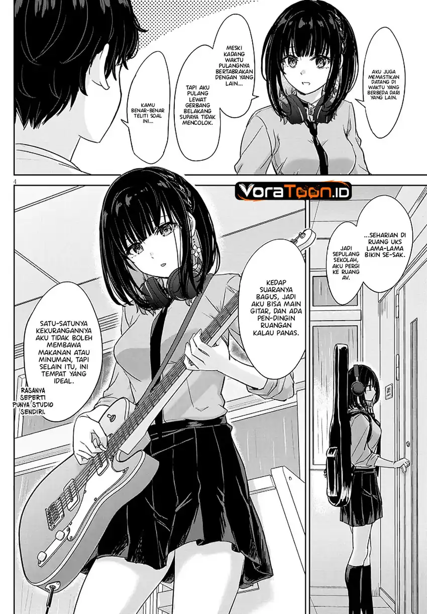 Amamori Junna wa Shitsudo ga Takai Chapter 4 halaman 6