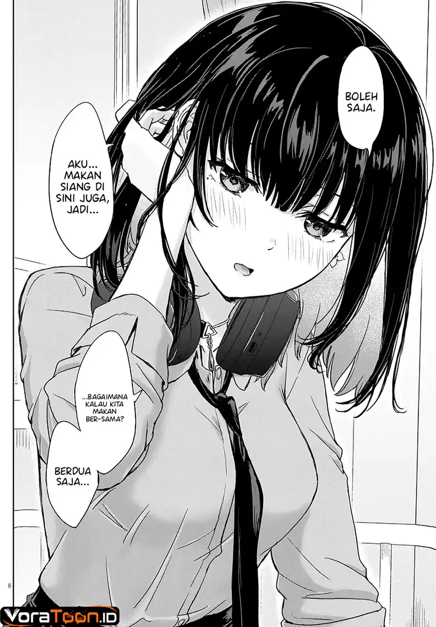 Amamori Junna wa Shitsudo ga Takai Chapter 4 halaman 10