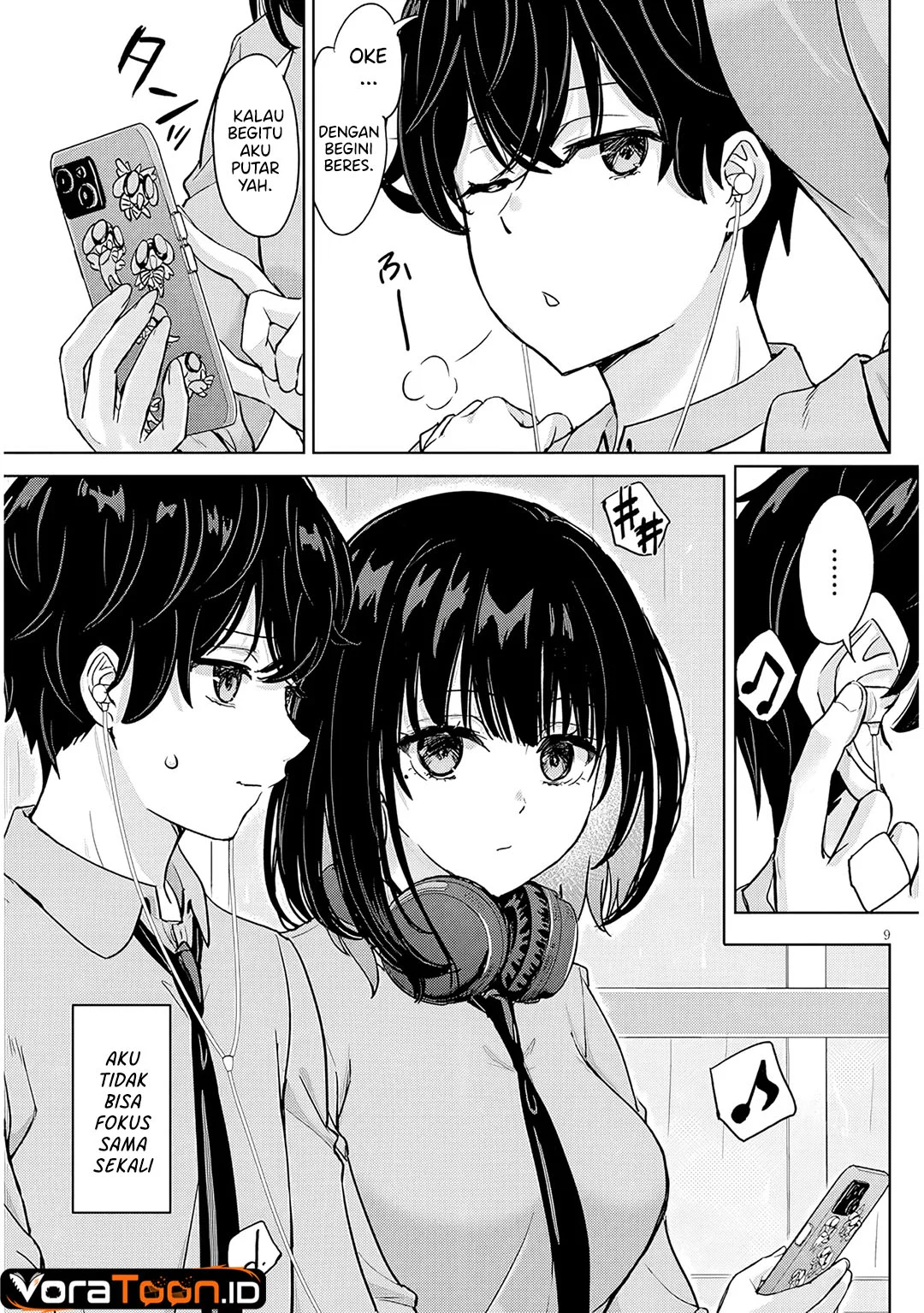 Amamori Junna wa Shitsudo ga Takai Chapter 5 Gambar 10