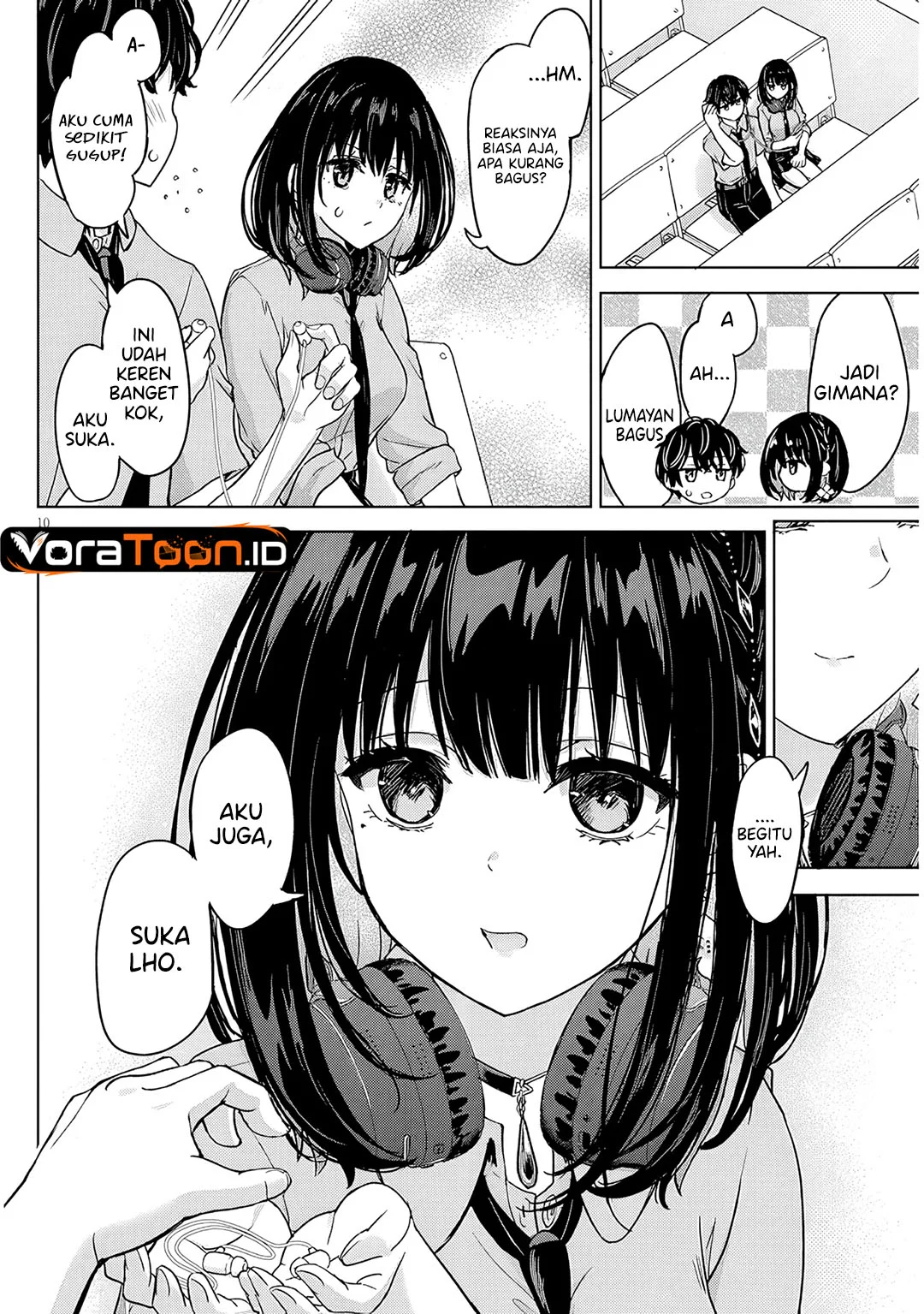 Amamori Junna wa Shitsudo ga Takai Chapter 5 Gambar 11