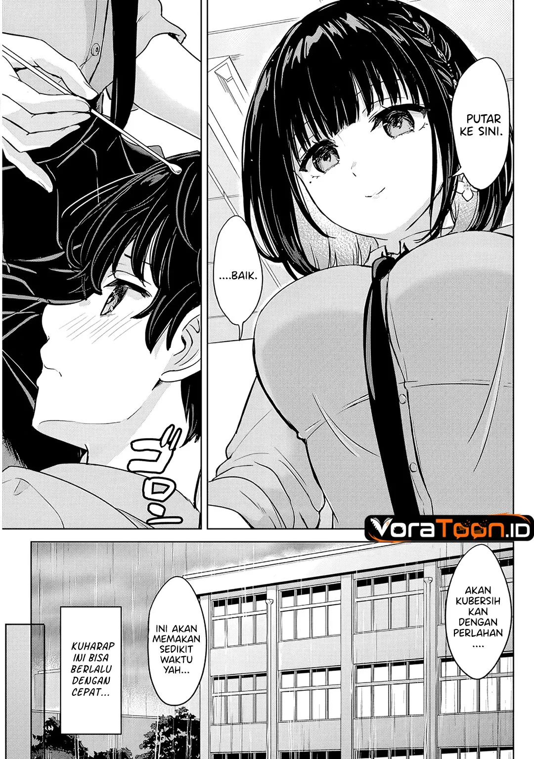 Amamori Junna wa Shitsudo ga Takai Chapter 5 Gambar 22